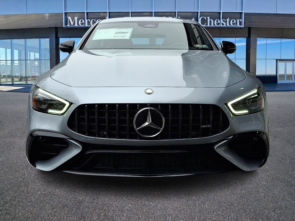 New 2026 Cirrus Silver Metallic Mercedes-Benz AMG® GT 43 4-Door Coupe image 2