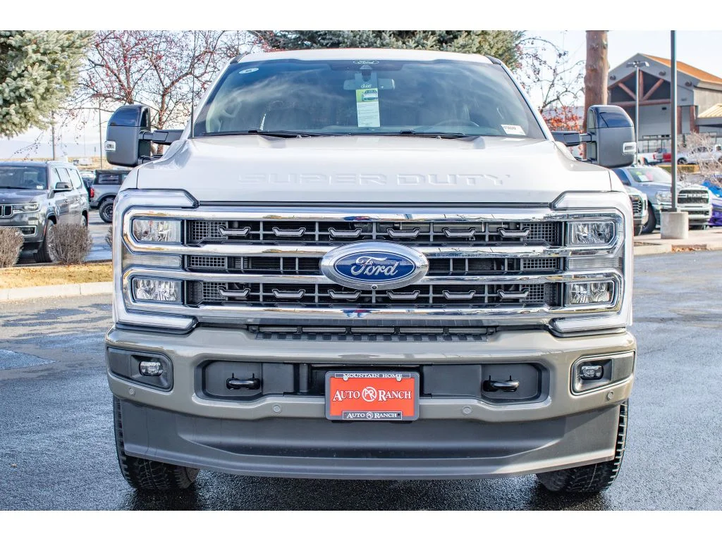 New 2026 Star White Metallic Tri-Coat Ford King Ranch image 3
