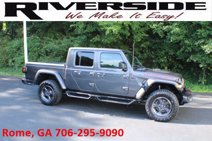 Used 2022 Granite Crystal Metallic Clearcoat Jeep Rubicon image 1