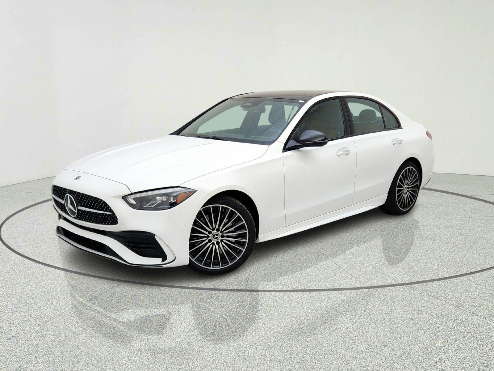 New 2026 Polar White Mercedes-Benz C 300 Sedan image 1
