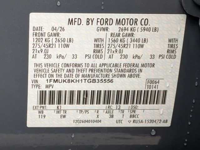 New 2026 Blue Ford ST-Line image 35