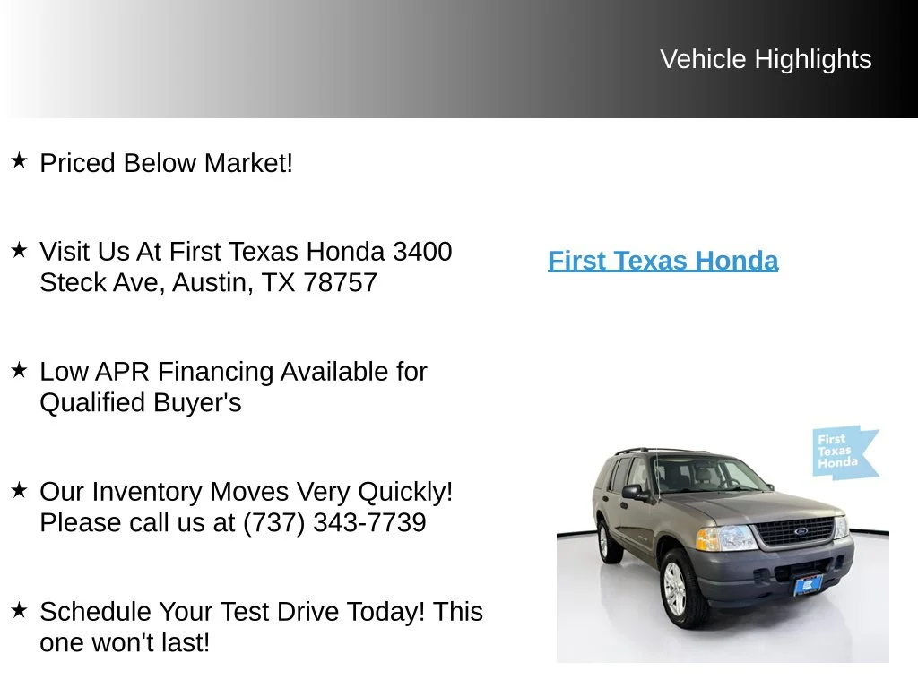 Used 2004 Pueblo Gold Clearcoat Metallic Ford XLS image 9