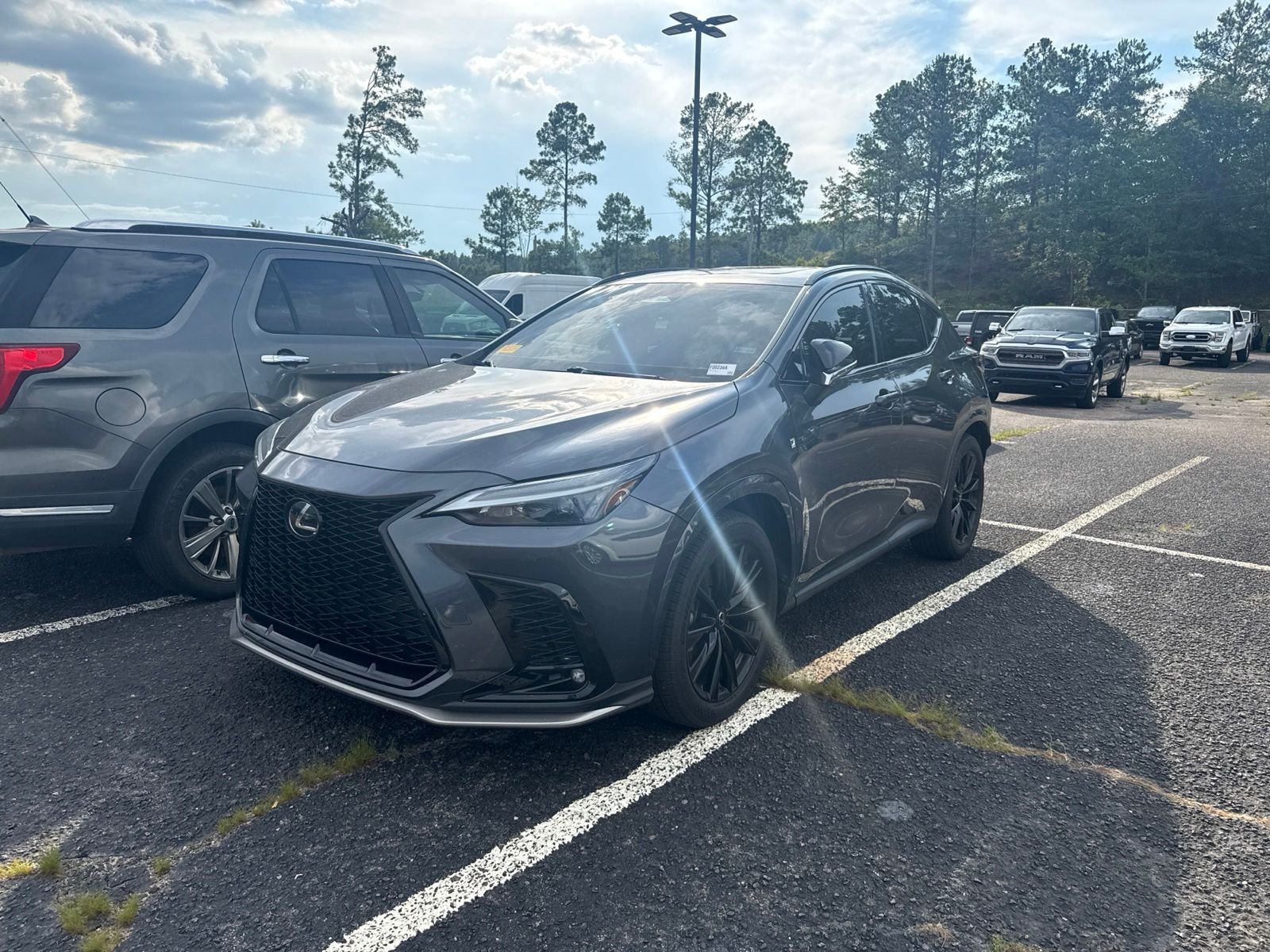 Used 2024 Gray Lexus 350 F SPORT Handling image 3