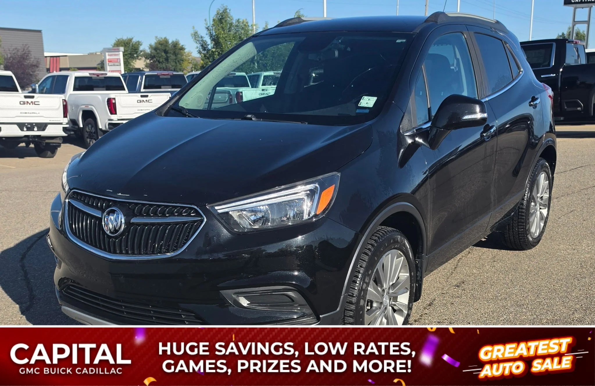 Used 2018 Black Buick Preferred AWD image 1