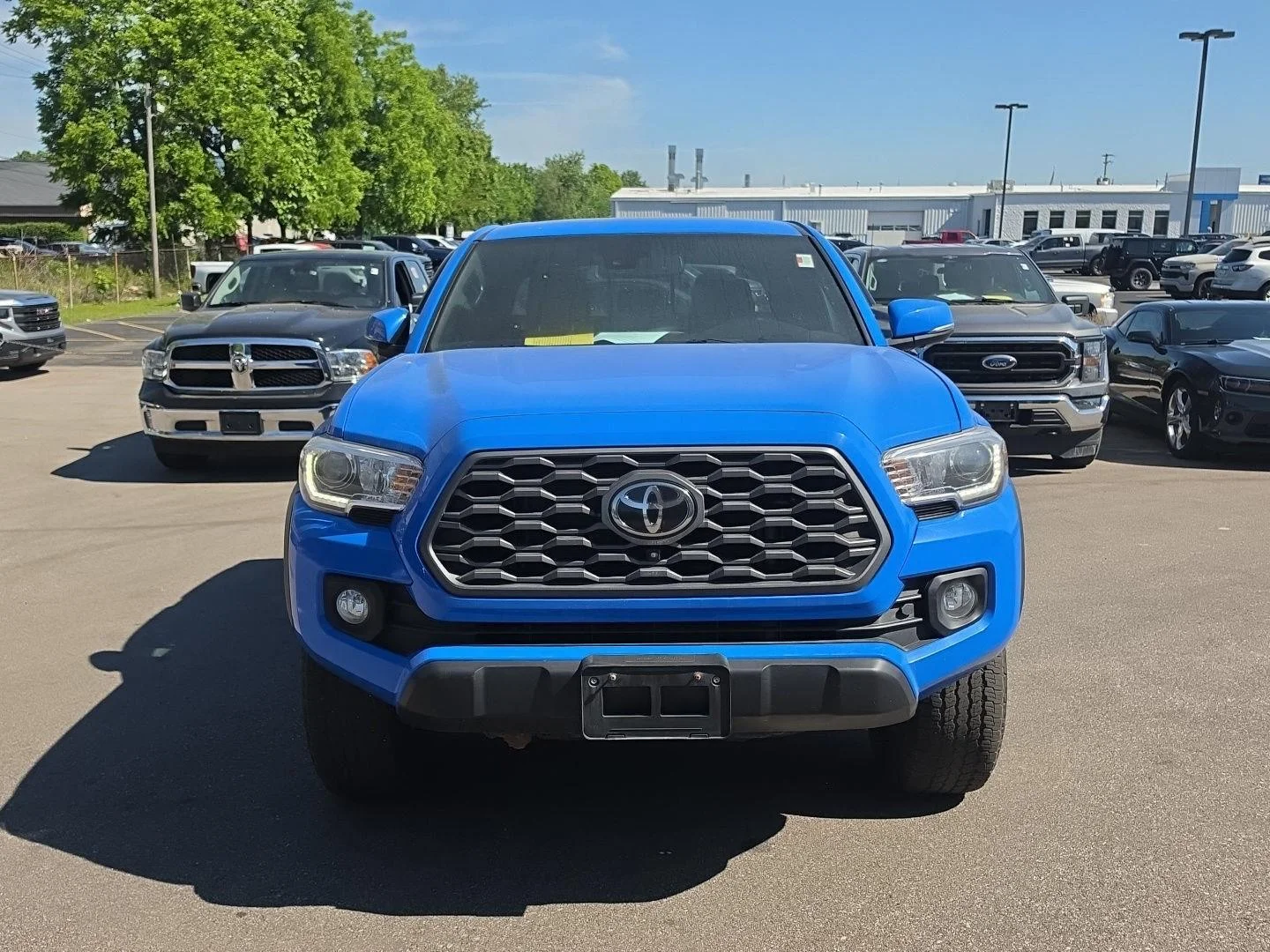 Used 2021 Voodoo Blue Toyota TRD Pro image 8
