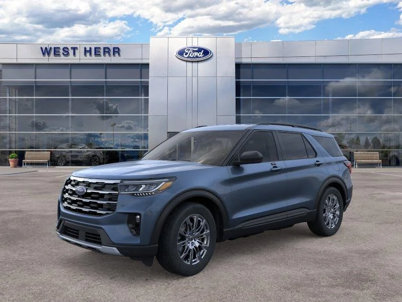 New 2026 Vapor Blue Metallic Ford Active image 2