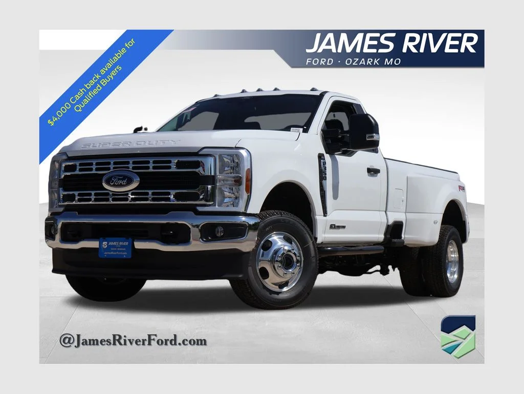 New 2026 Oxford White Ford F-350® XLT image 1