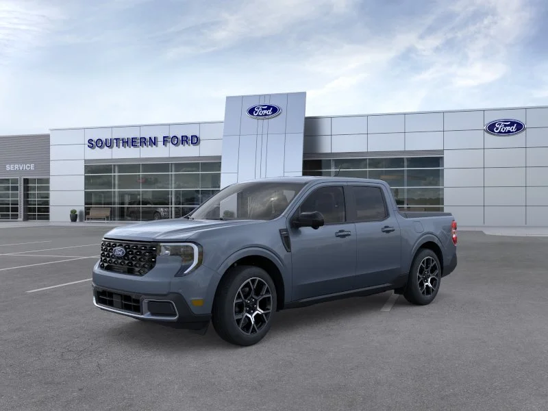 New 2026 Azure Gray Metallic Tri-Coat Ford Lariat image 25