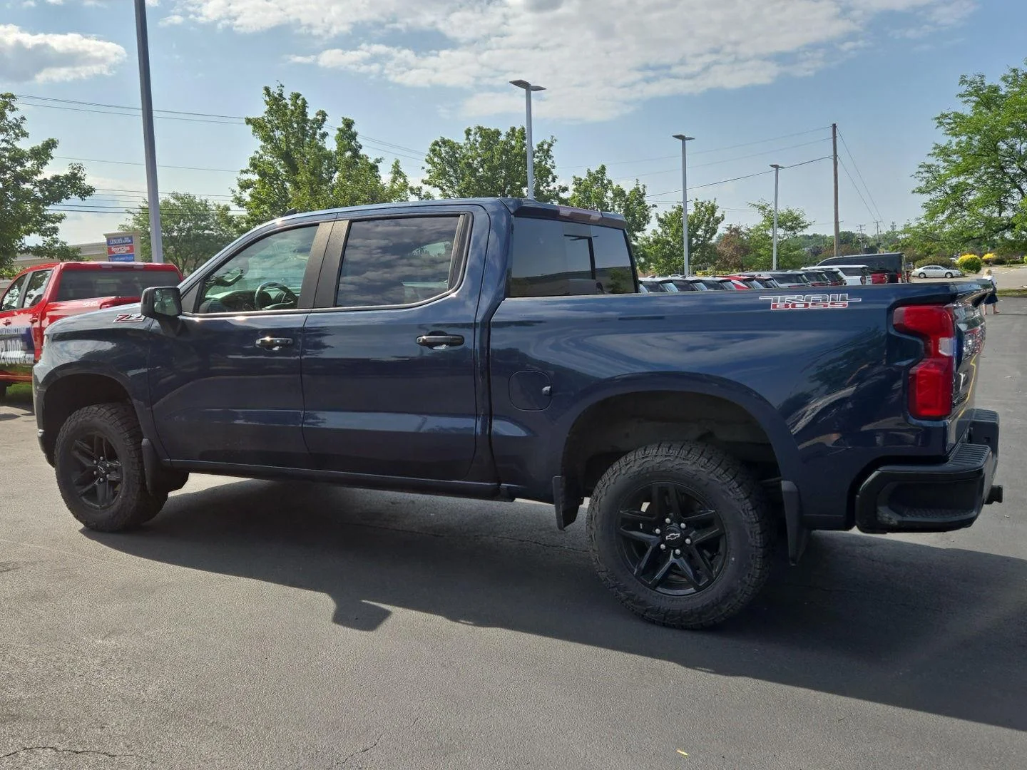 Used 2021 Northsky Blue Metallic Chevrolet LT Trail Boss image 3