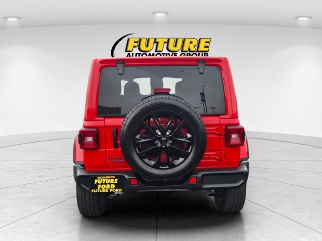 Used 2025 Red Jeep Sahara 4xe image 5
