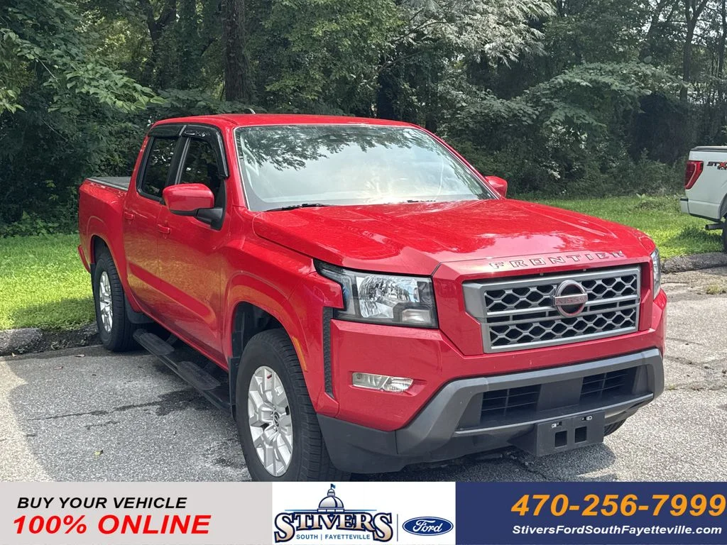 Used 2022 Red Nissan SV image 1