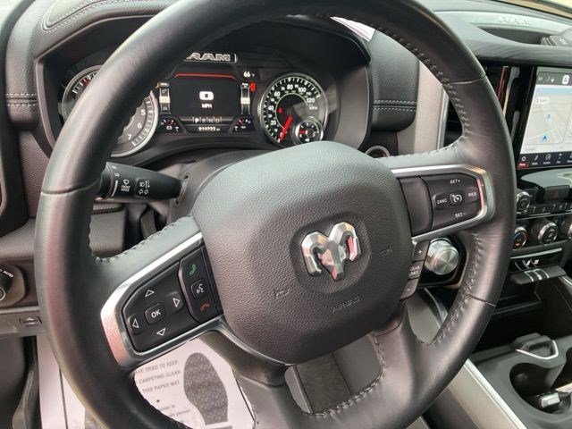 Used 2023 Diamond Black Crystal Pearlcoat Ram Laramie image 13