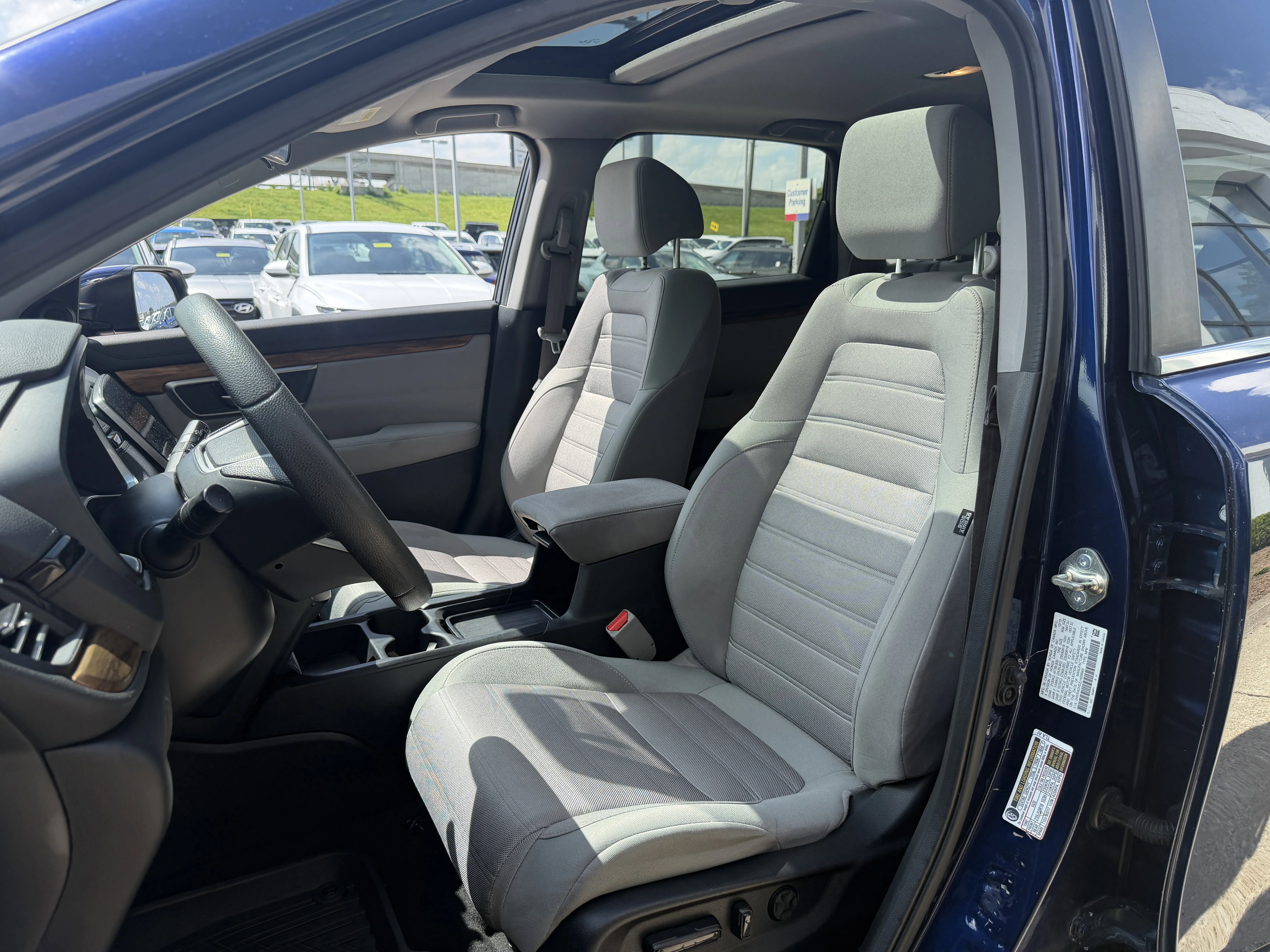 Used 2020 Aegean Blue Metallic Honda EX image 29