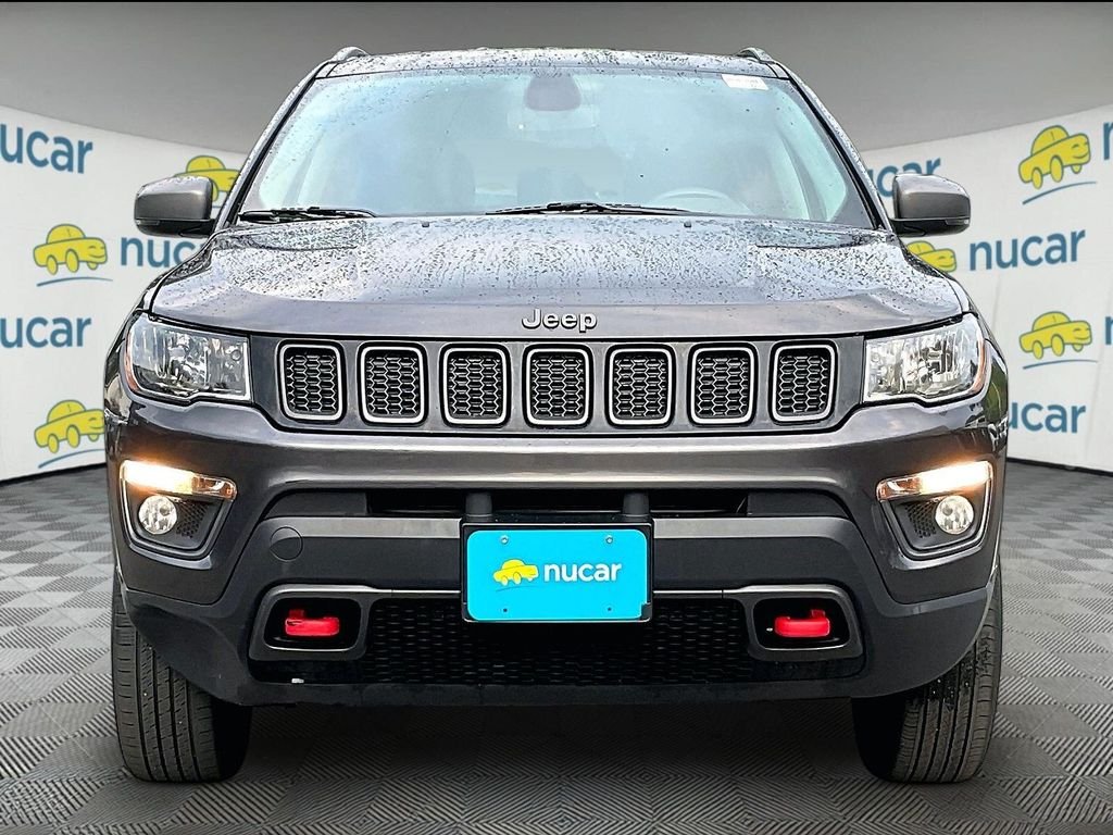 Used 2020 Granite Crystal Metallic Clearcoat Jeep Trailhawk image 2