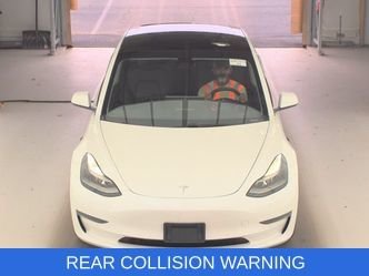Used 2021 White Tesla Standard Range Plus image 2