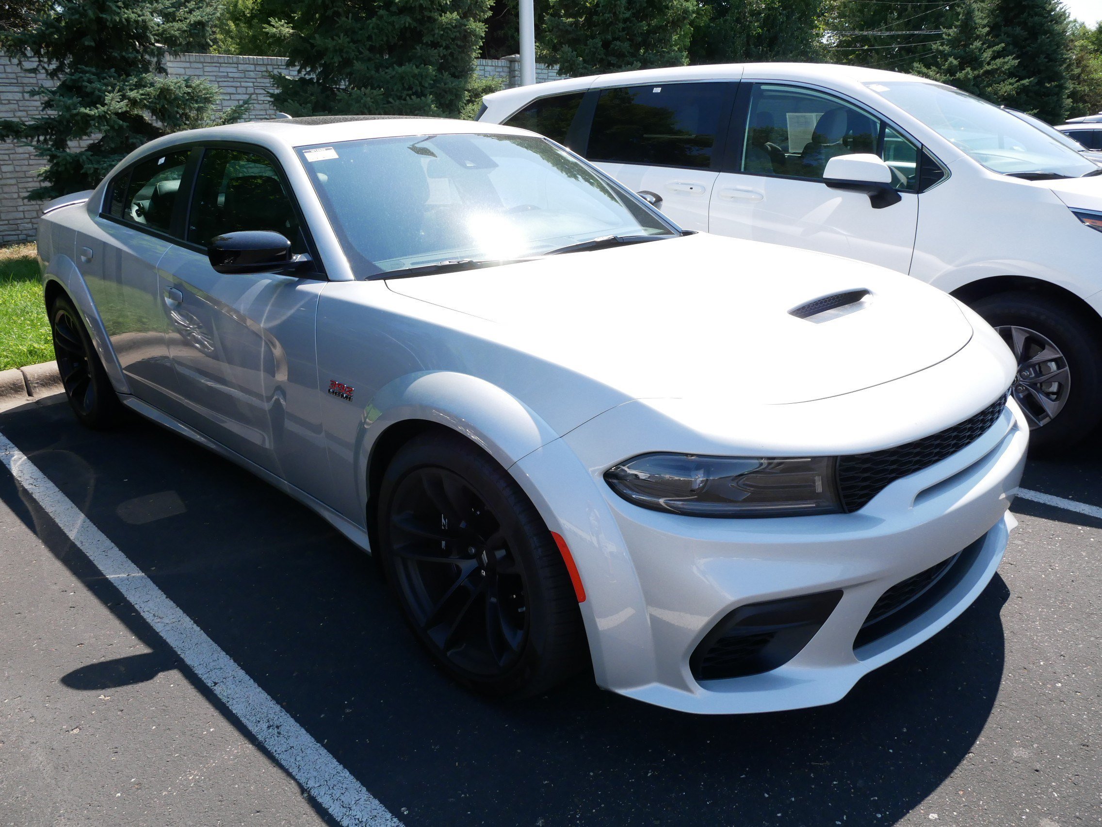 Used 2023 Triple Nickel Clearcoat Dodge Scat Pack Widebody image 5