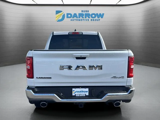New 2026 Bright White Clear-Coat Exterior Paint RAM Laramie image 4