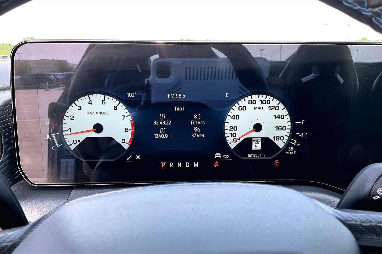 Used 2024 Vapor Blue Metallic Ford Dark Horse image 24