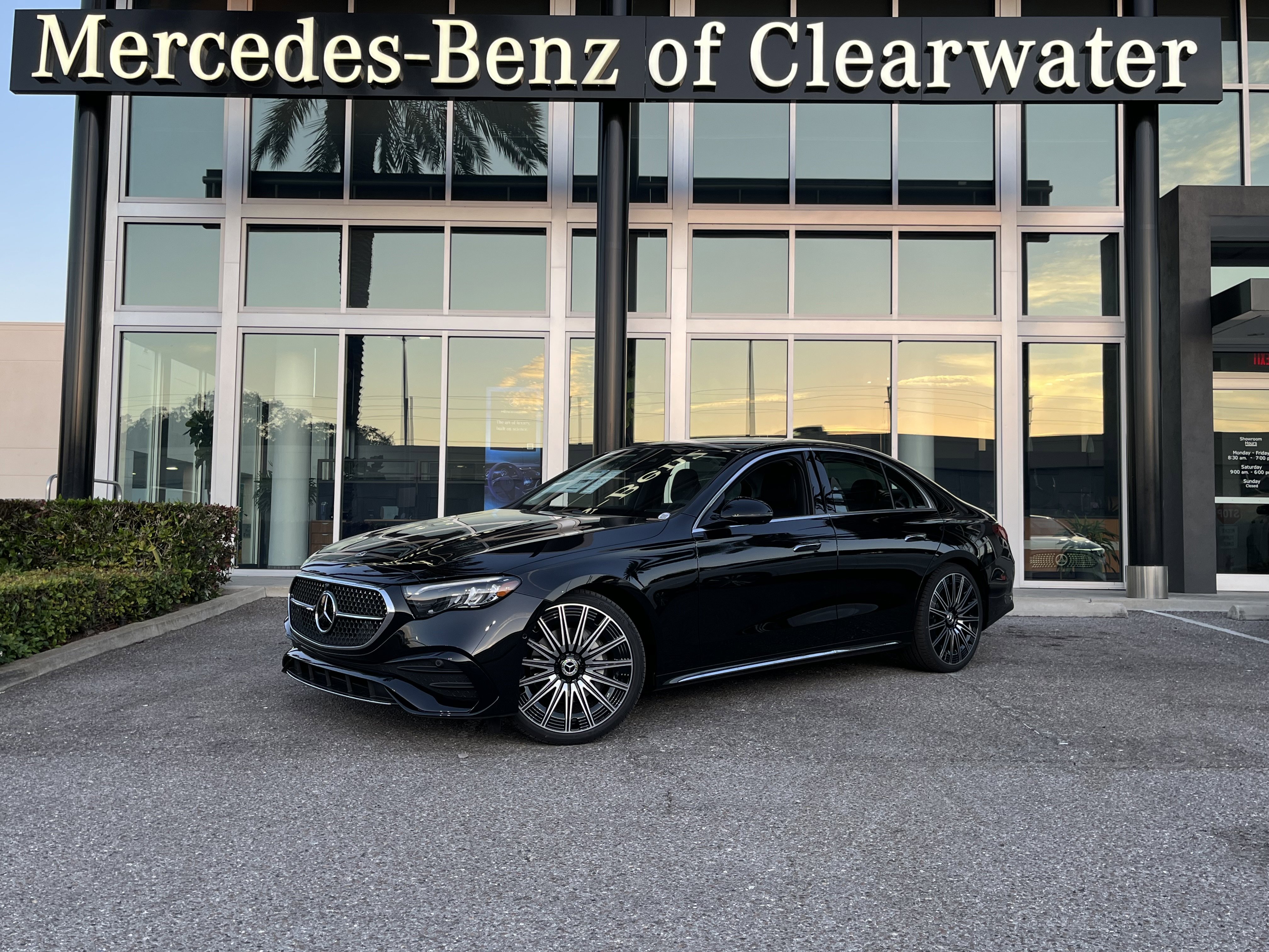 New 2026 Obsidian Black Metallic Mercedes-Benz E 350 image 1