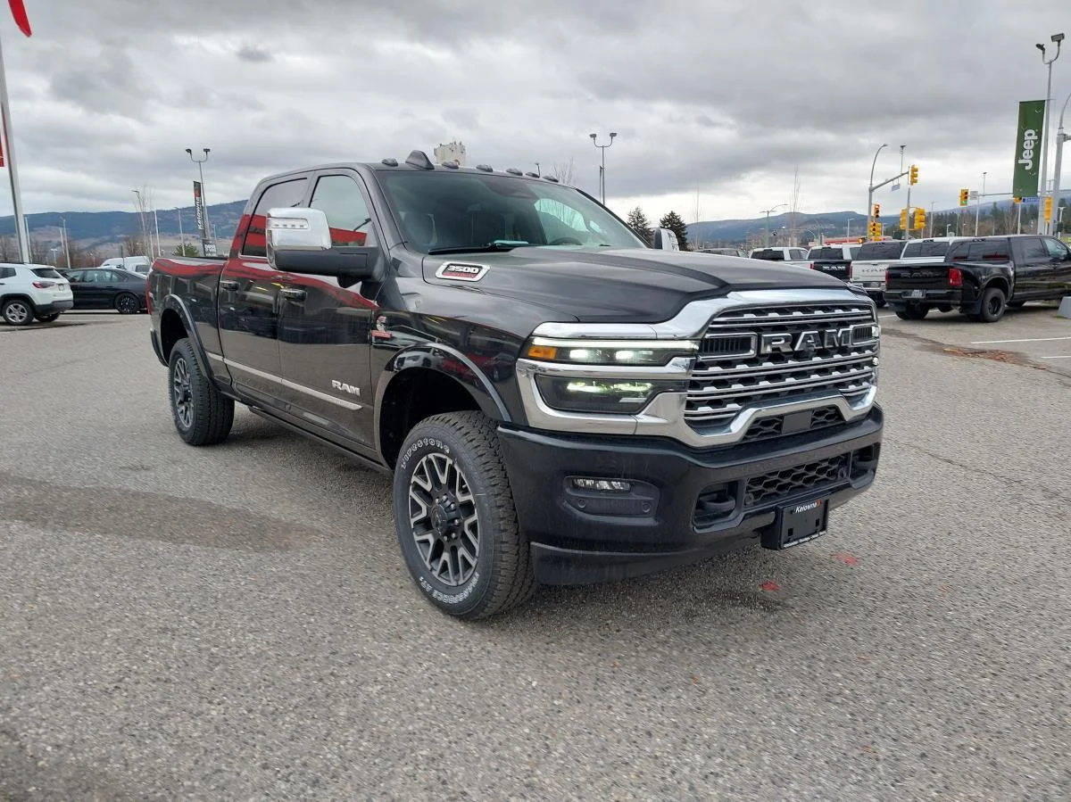 New 2026 Black RAM Limited Longhorn 4x4 Crew Cab 6