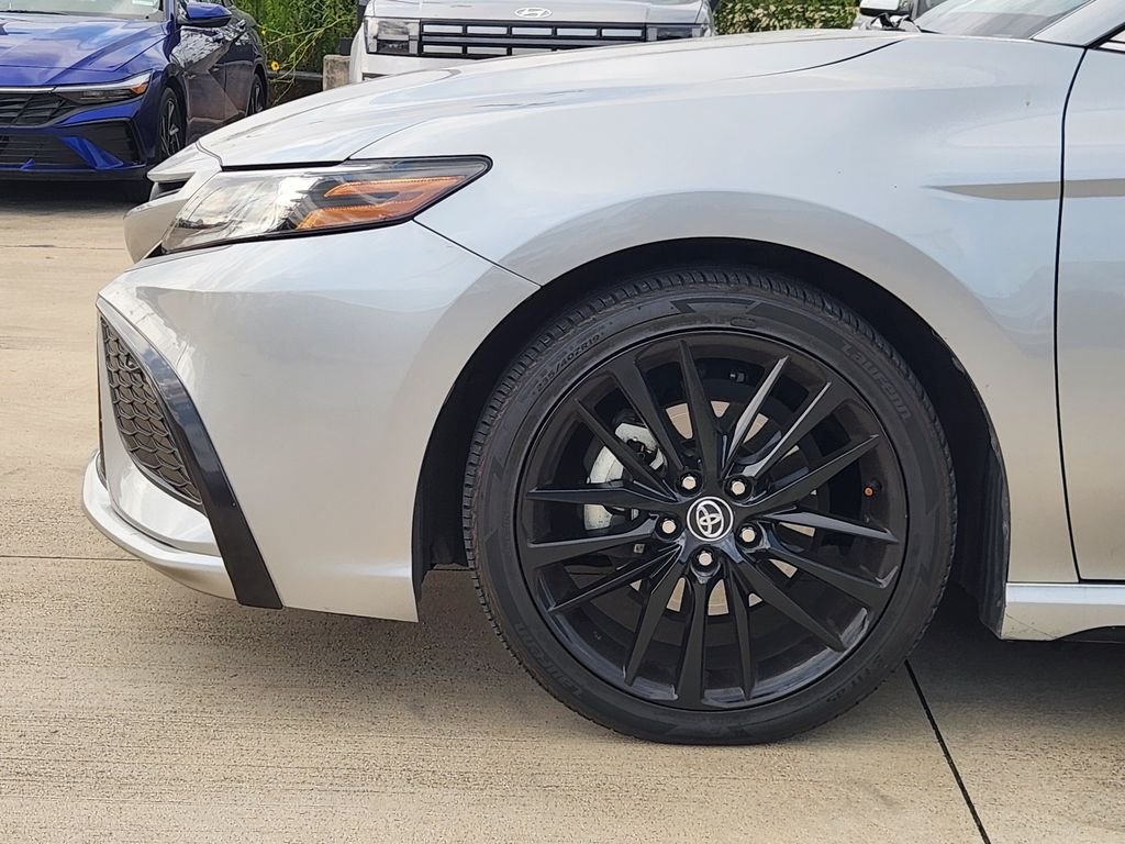 Used 2021 Celestial Silver Metallic Toyota XSE image 9