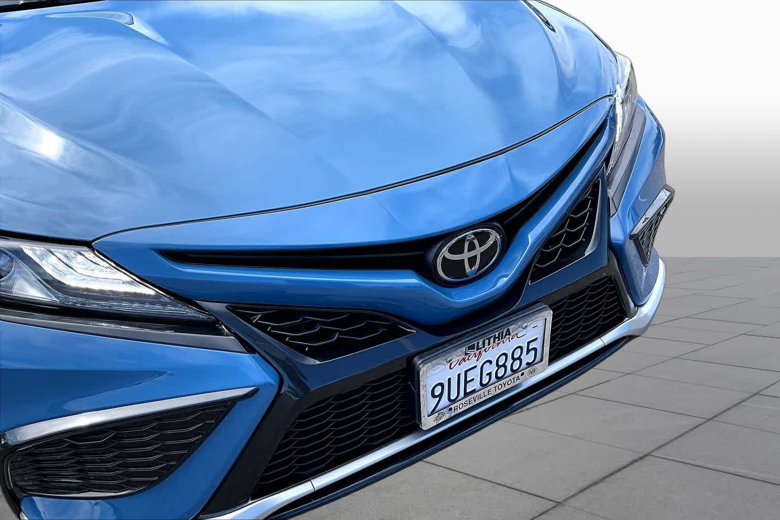 Used 2023 Cavalry Blue Toyota XSE image 29