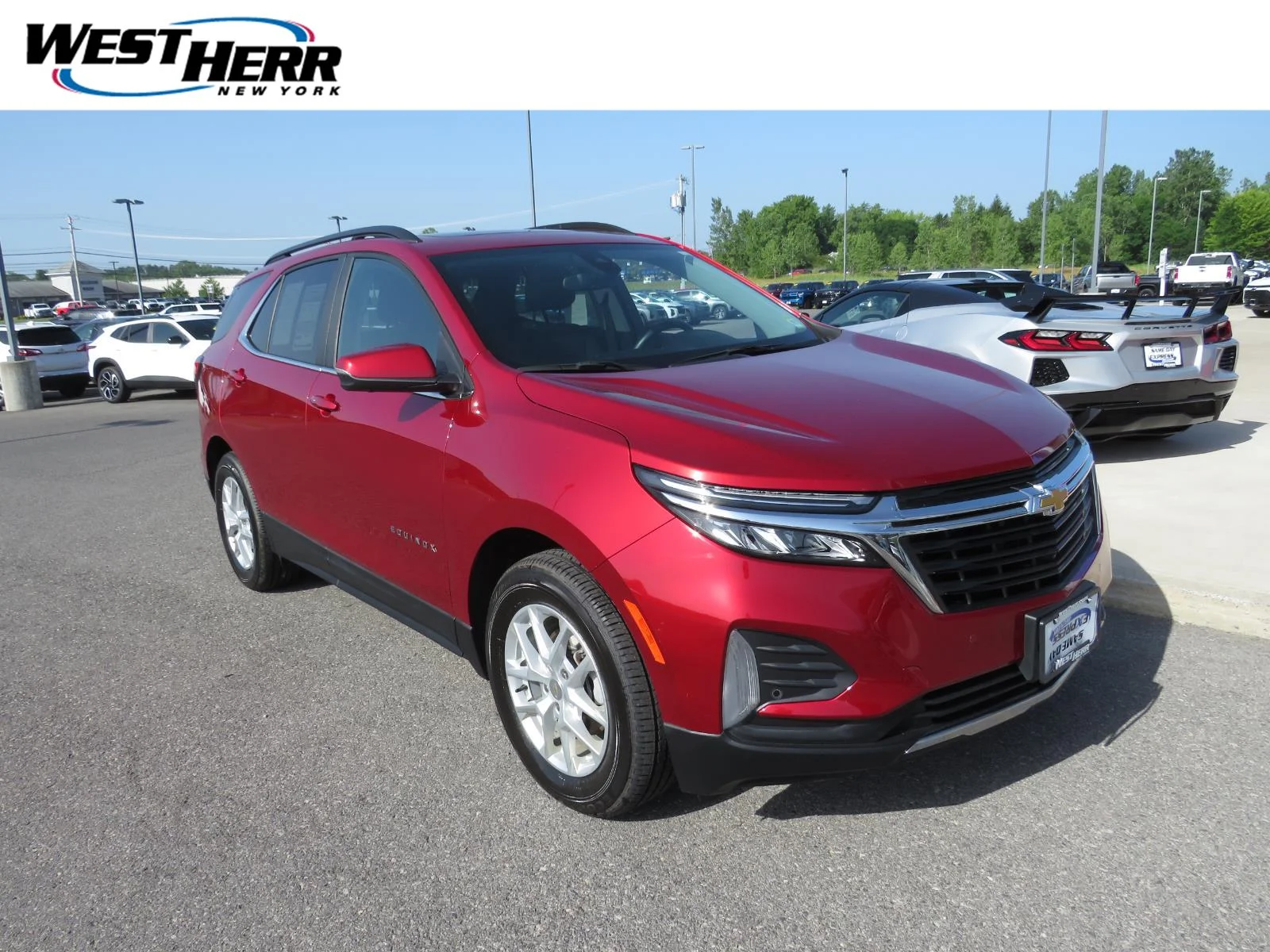 Used 2024 Radiant Red Tintcoat Chevrolet LT image 1