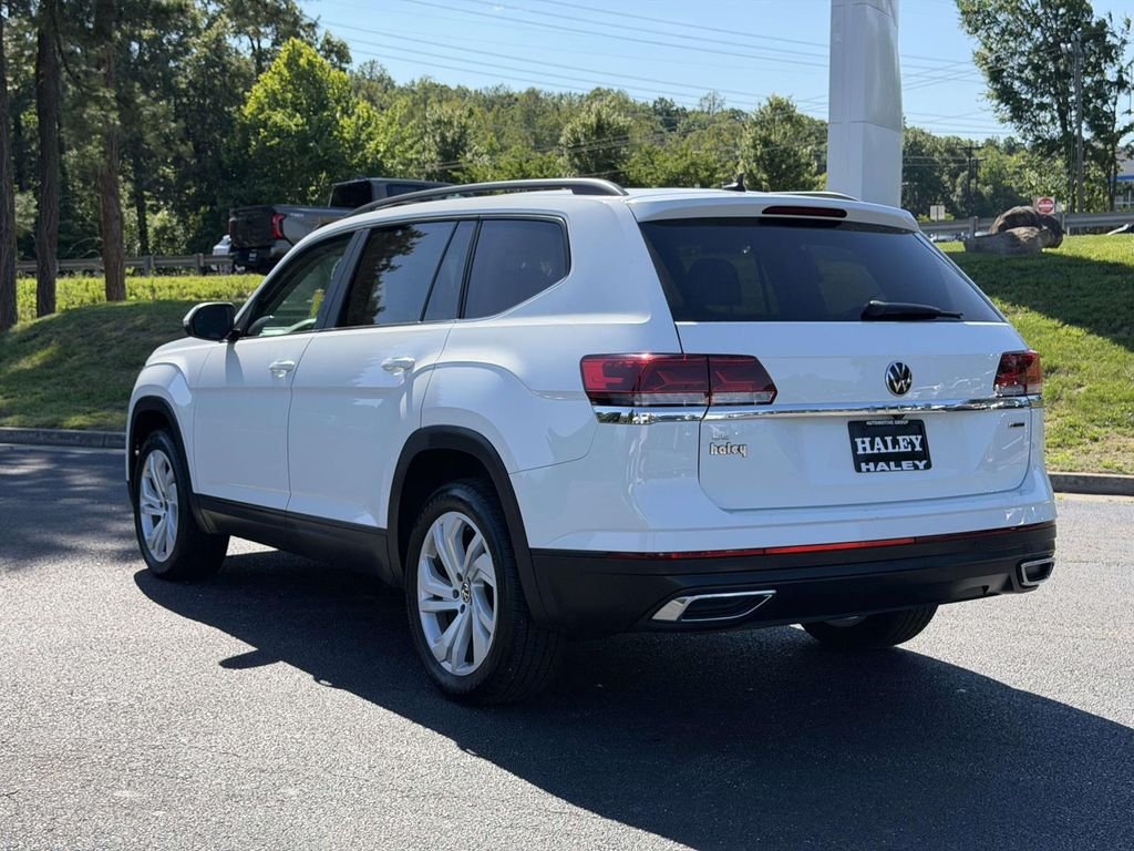 Used 2021 White Volkswagen 2.0T SE w/Technology image 22