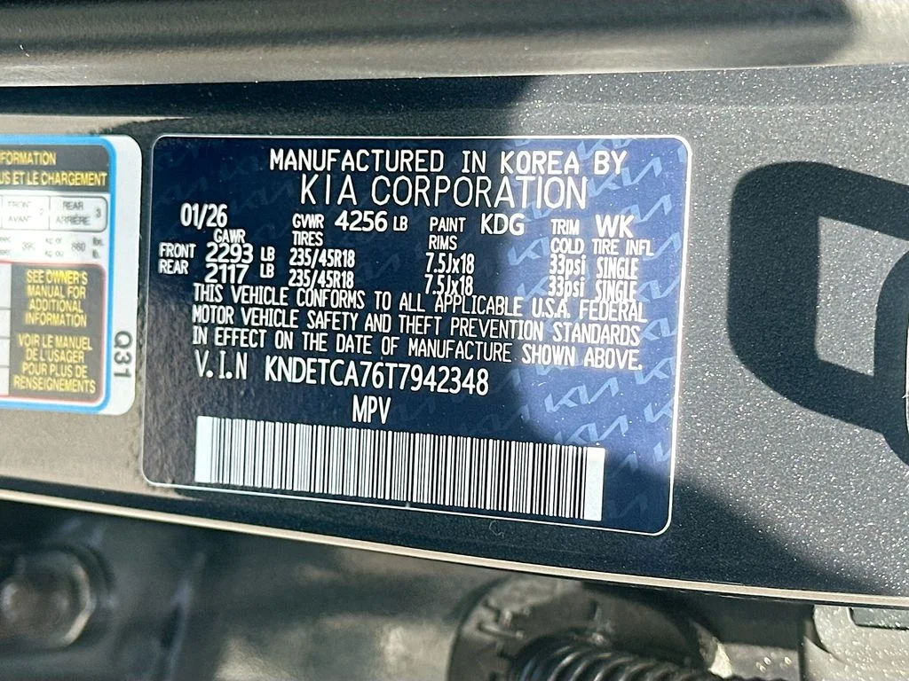 New 2026 Gravity Gray Kia SX image 33