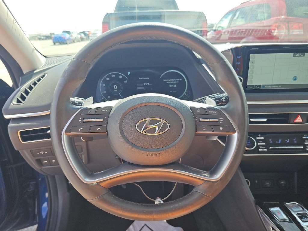 Certified Used 2022 Blue Hyundai Limited image 3