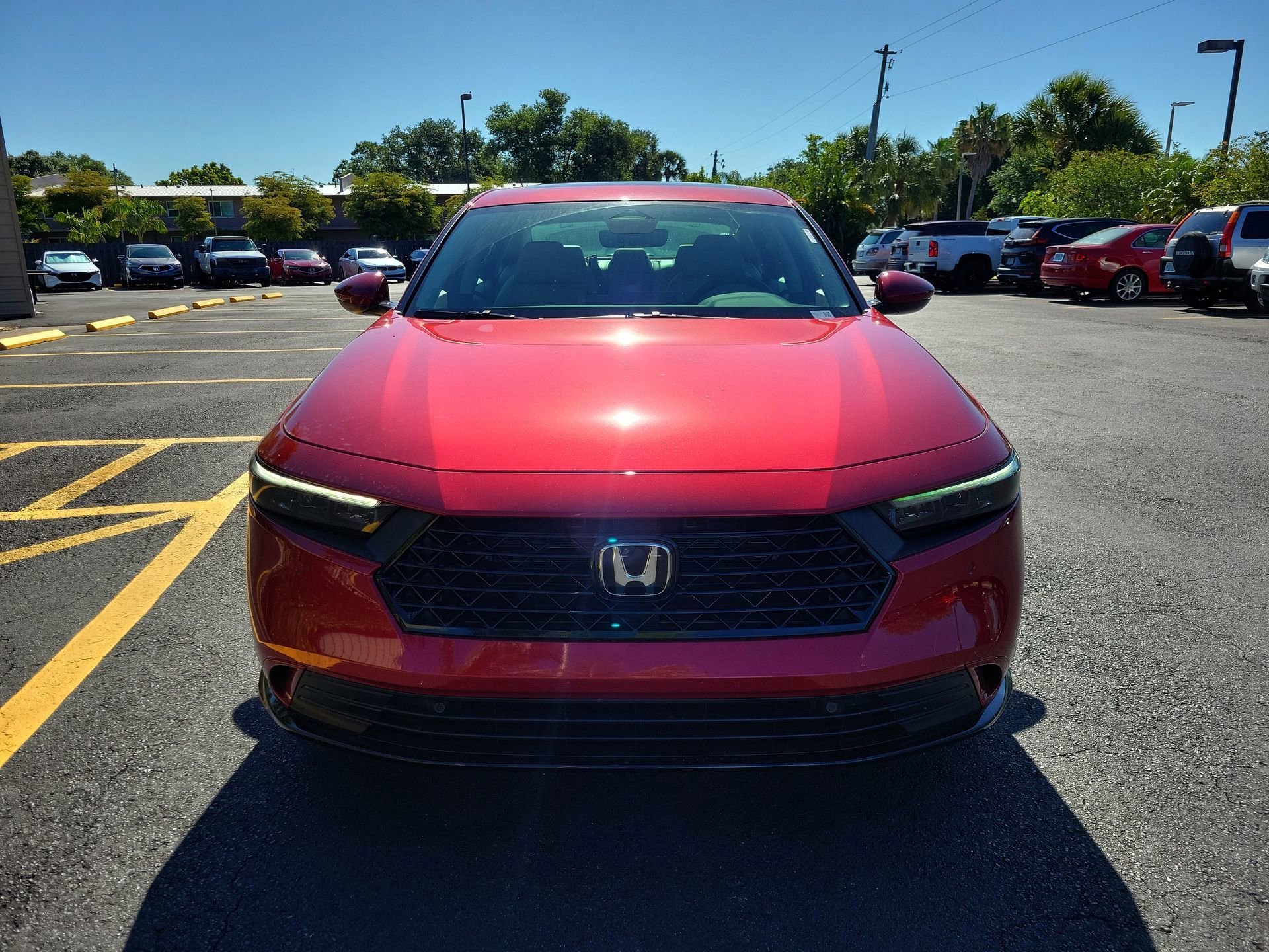 New 2026 Radiant Red Metallic Honda EX-L image 4