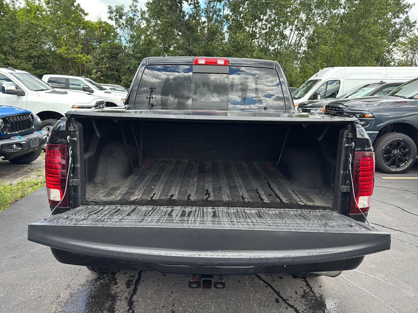 Used 2018 Brilliant Black Crystal Pearlcoat Ram Night image 13