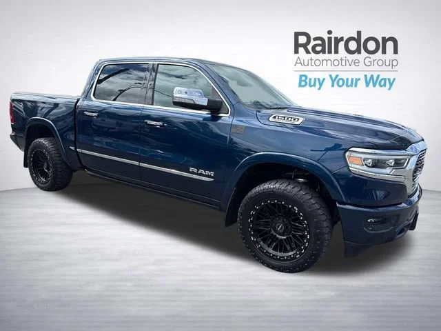 Used 2021 Patriot Blue Pearlcoat Ram Limited image 1