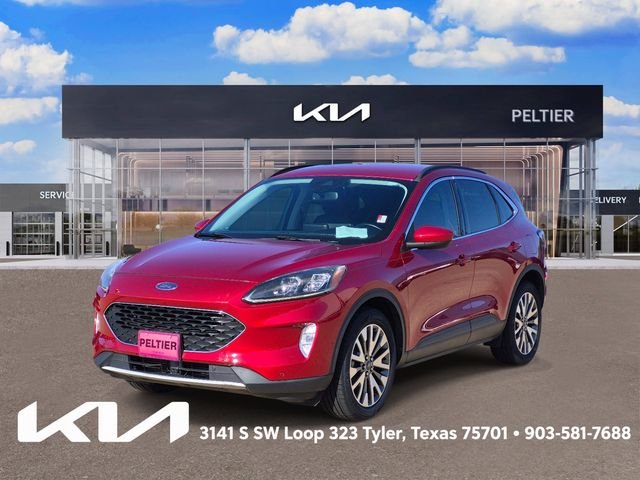Used 2021 Red Ford Titanium image 3