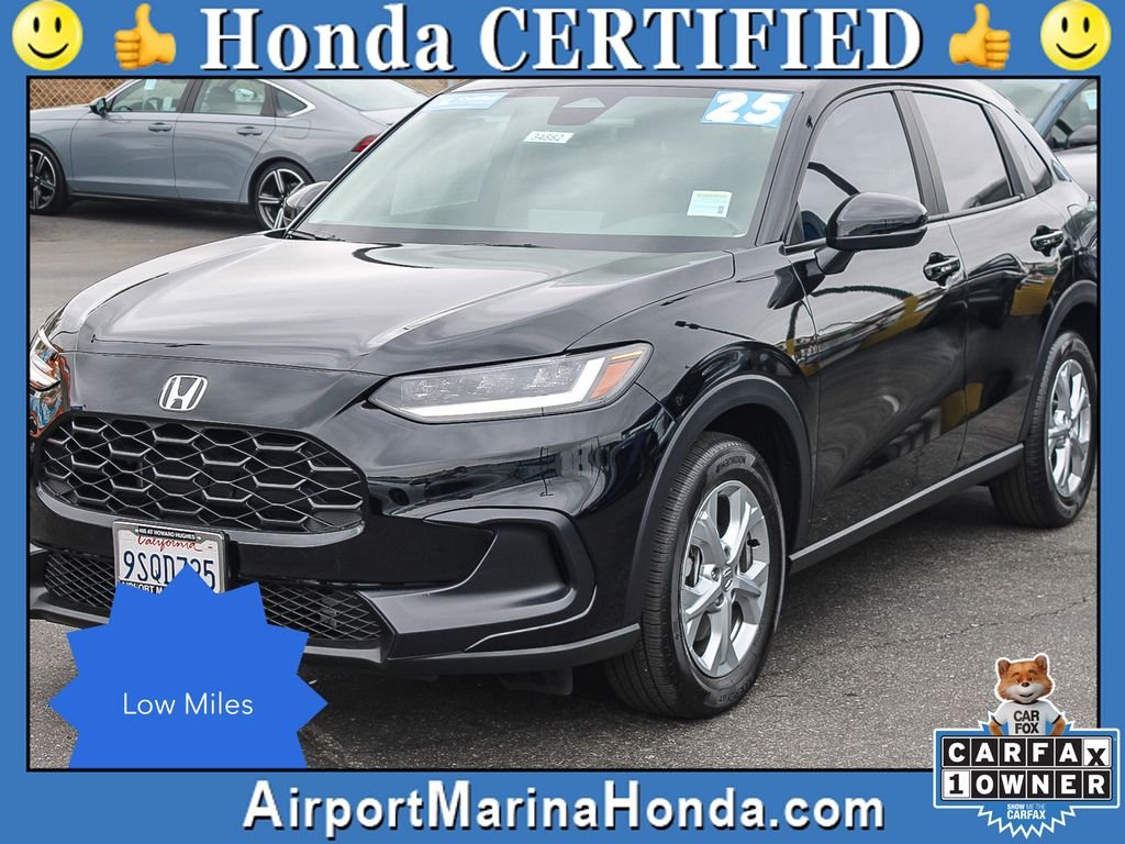 Certified Used 2025 Crystal Black Pearl Honda 2WD LX image 5