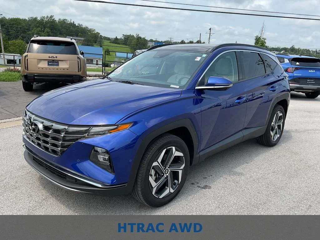 Used 2024 Intense Blue Hyundai Limited image 4