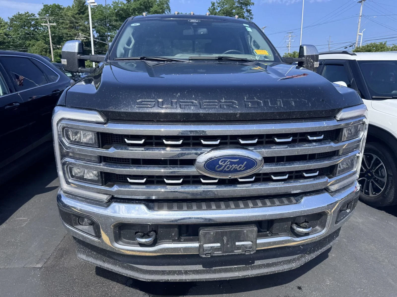 Used 2024 Agate Black Ford LARIAT image 2