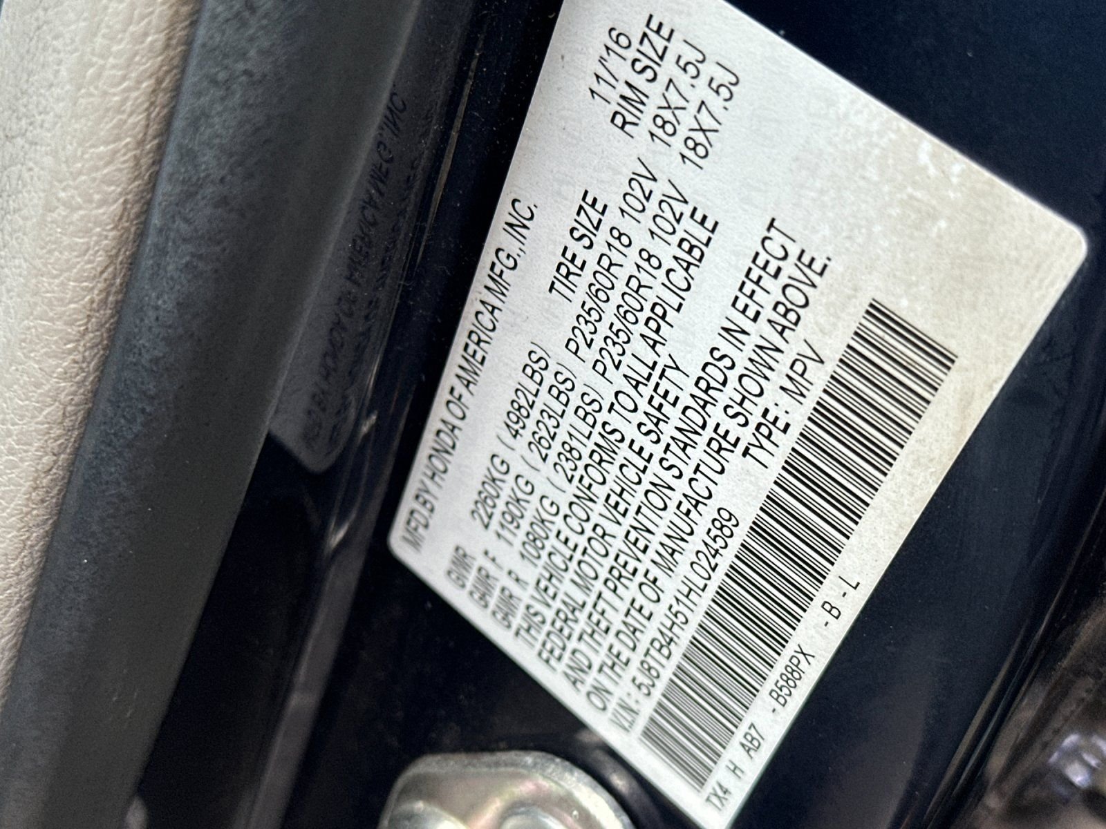 Used 2017 Blue Acura Technology Package image 27