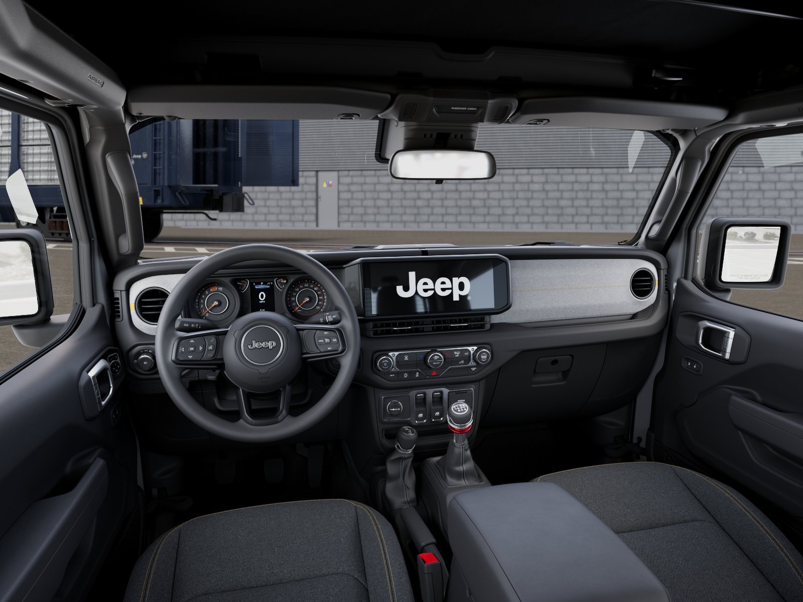 New 2026 Bright White Clear-Coat Exterior Paint Jeep Sport image 8