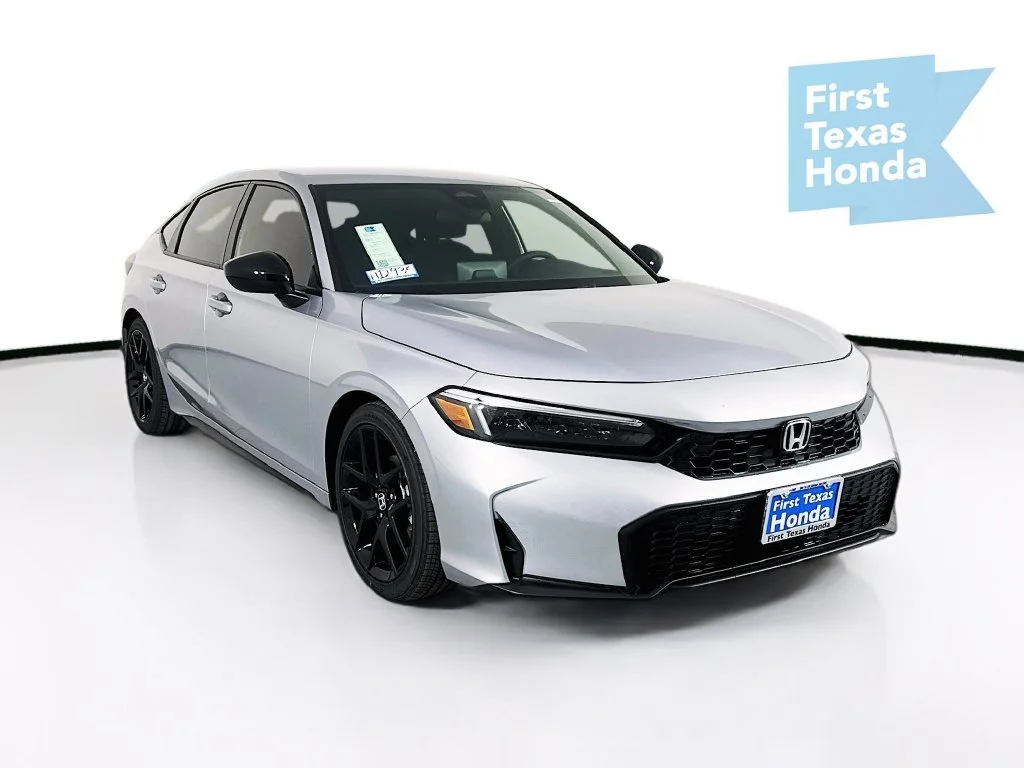 New 2026 Solar Silver Metallic Honda Sport image 1