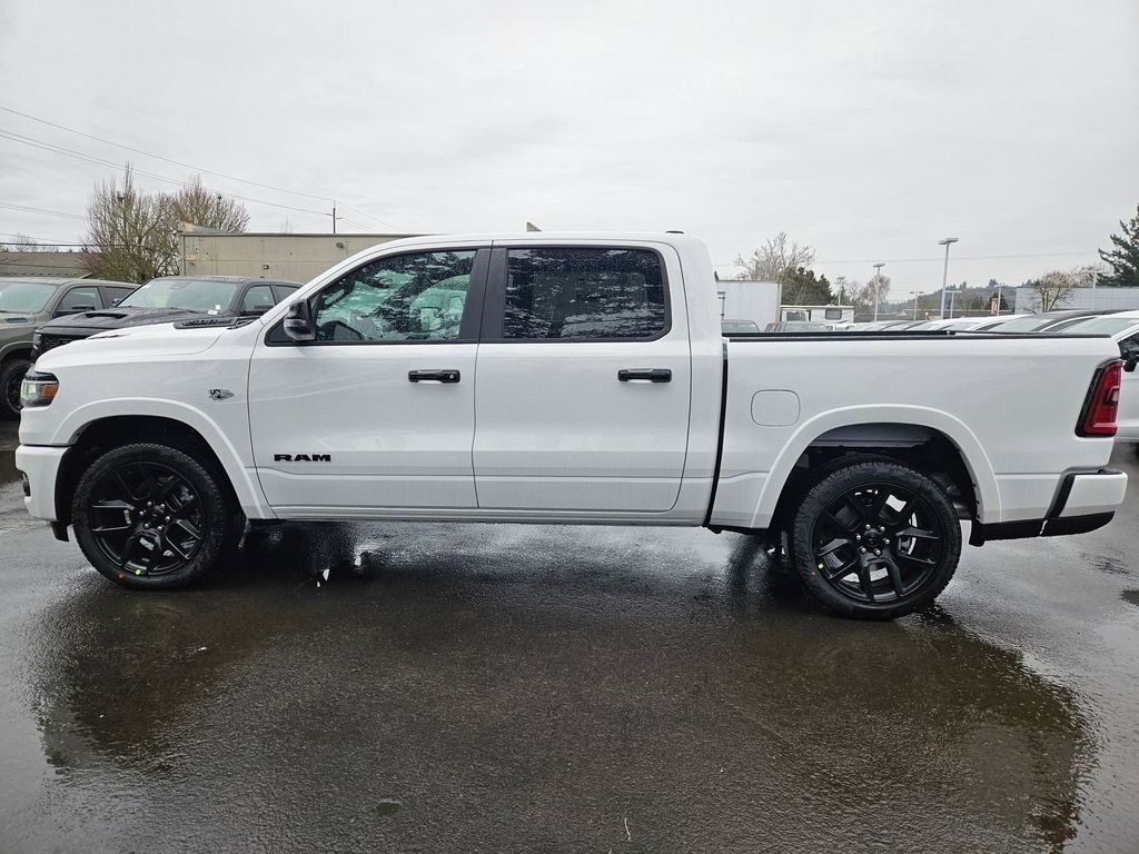 New 2026 Bright White Clear-Coat Exterior Paint RAM Laramie image 4