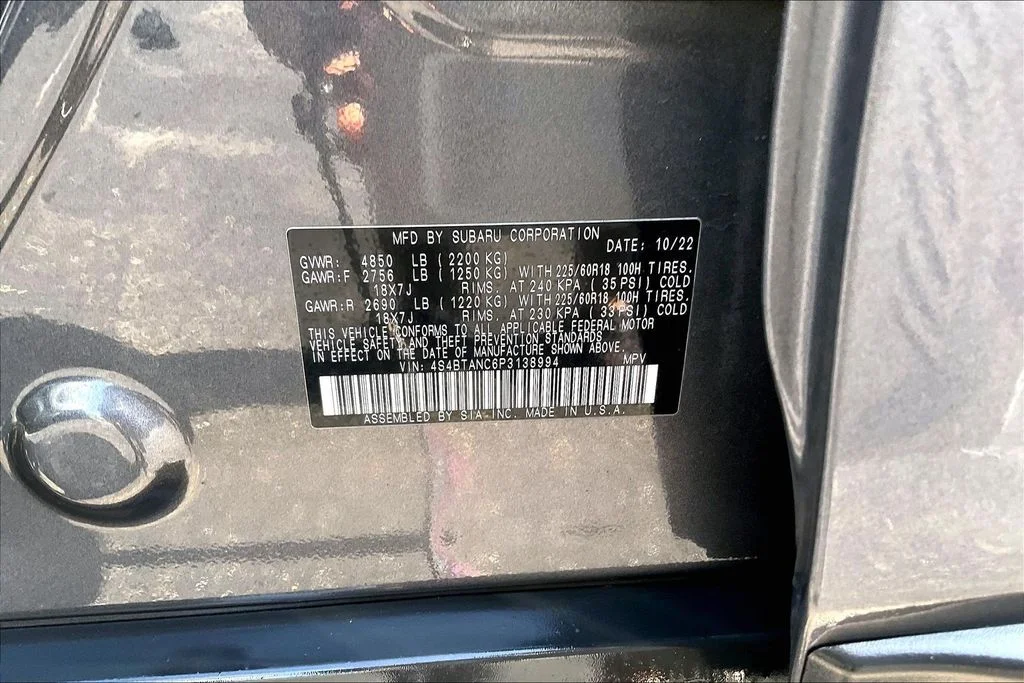 Used 2023 Gray Subaru Limited image 33