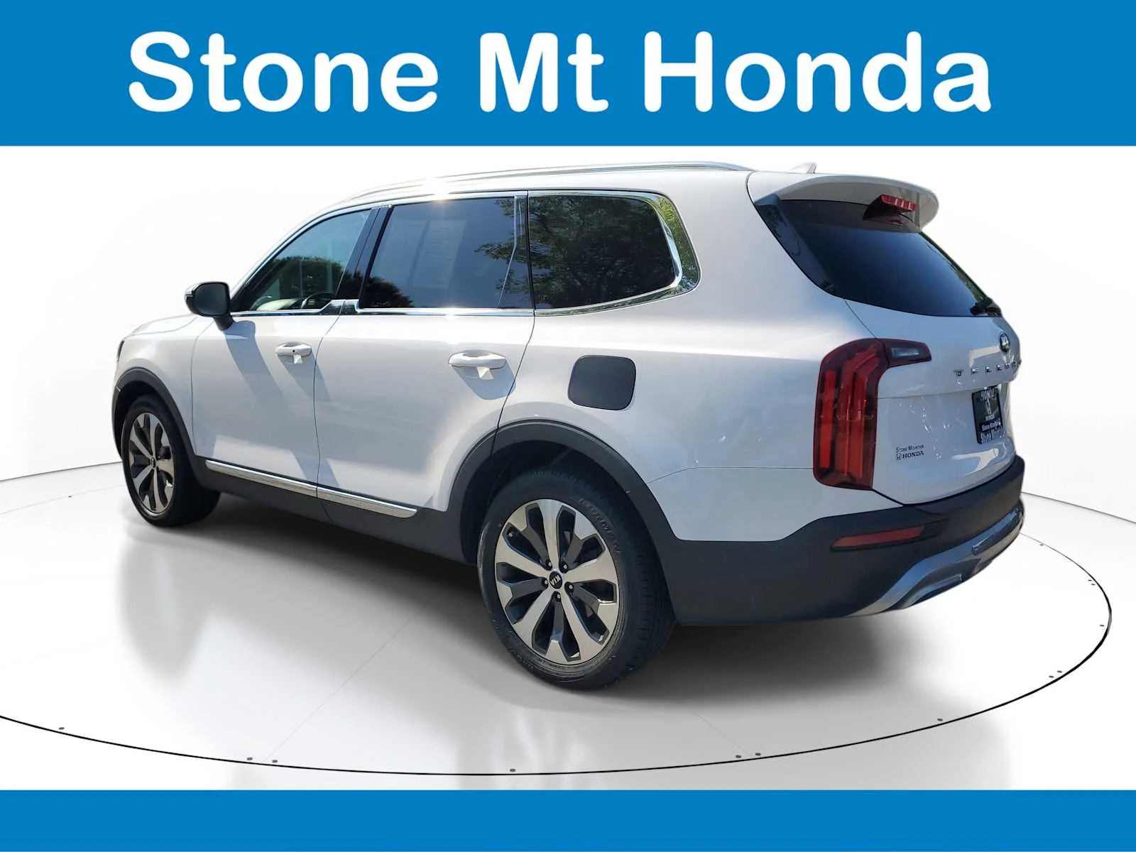 Used 2021 Glacial White Pearl Kia EX image 4