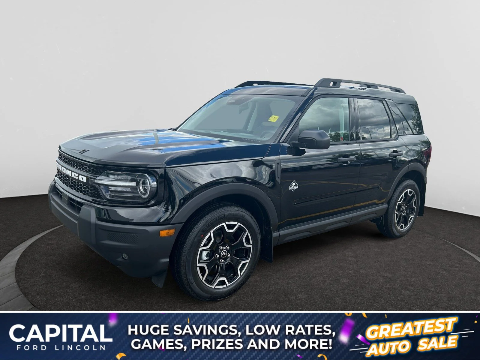 New 2026 Shadow Black Ford Outer Banks image 1
