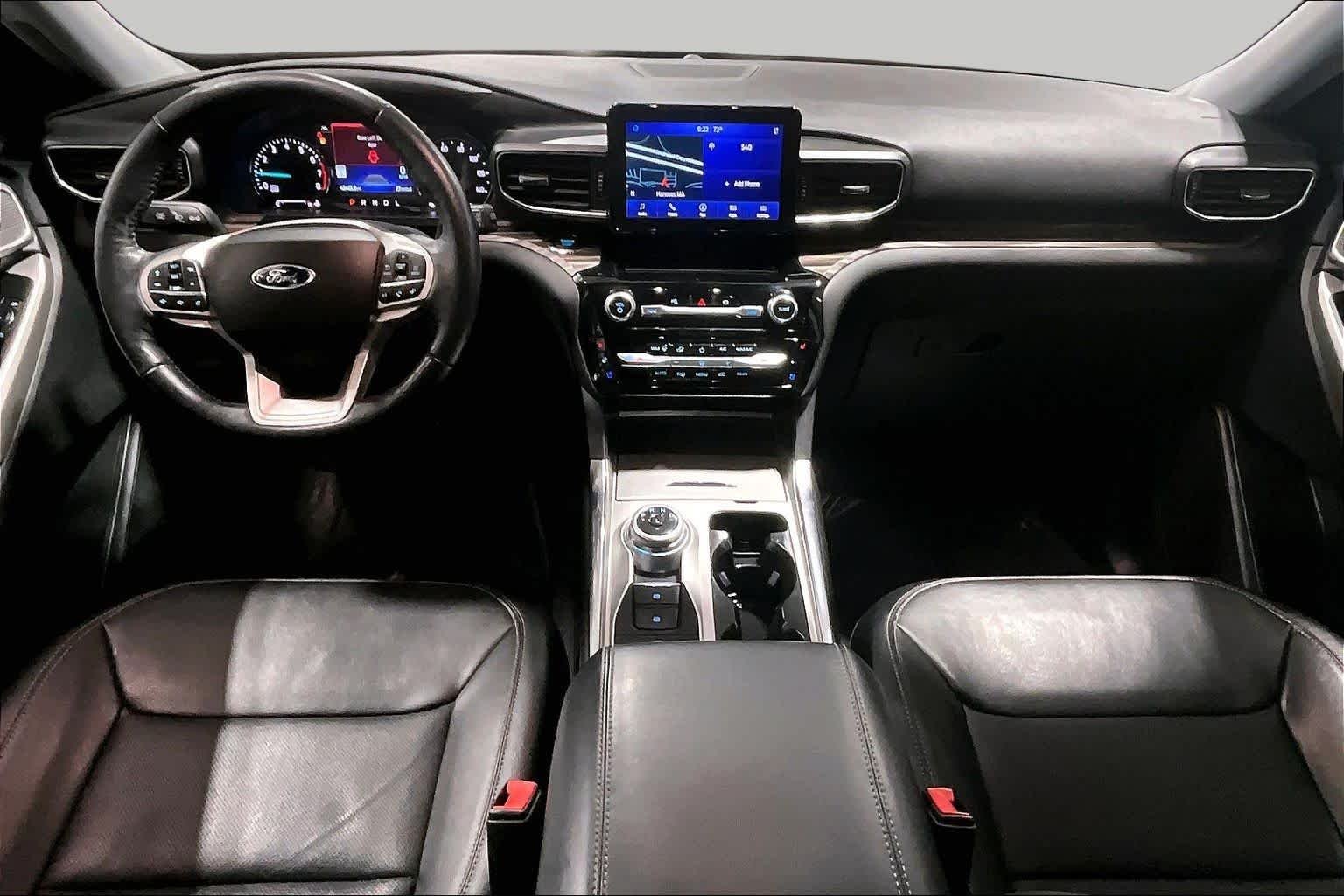 Used 2022 Carbonized Gray Metallic Ford Limited image 16