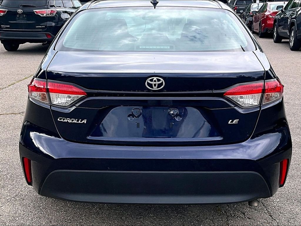 Used 2023 Blue Toyota LE image 10