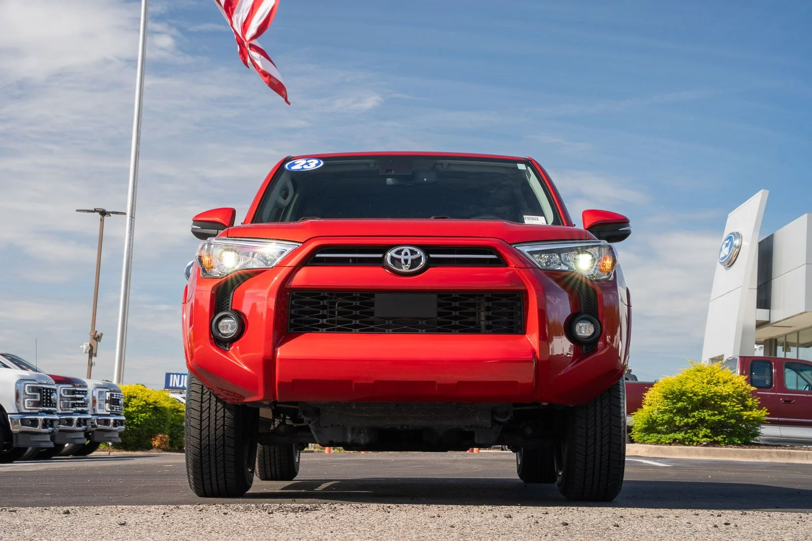 Used 2023 Red Toyota SR5 Premium image 2