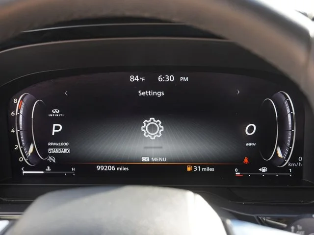 Used 2022 Blue INFINITI LUXE image 35