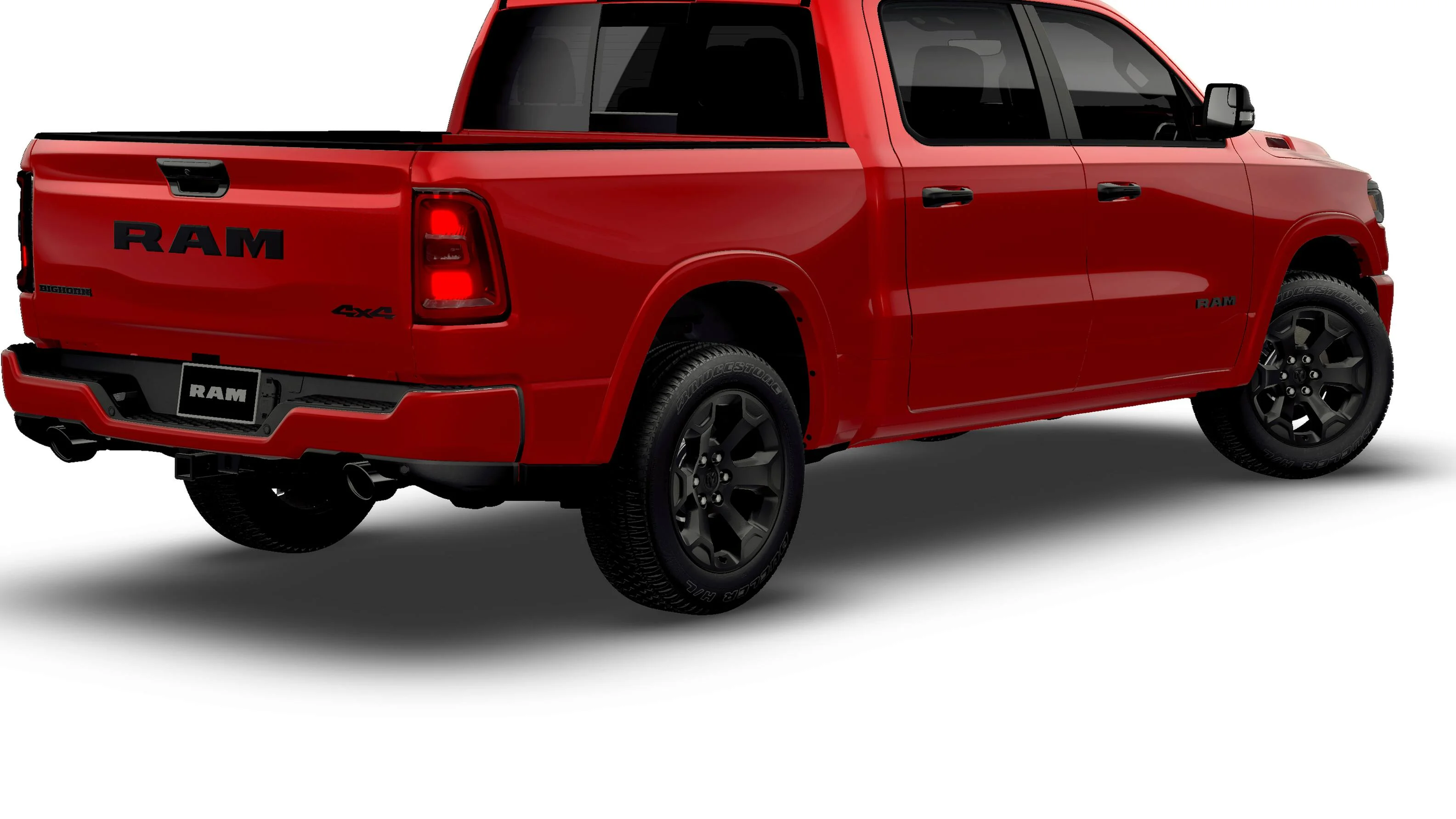 New 2026 Molten Red Pearl-Coat Exterior Paint RAM BIG HORN image 14