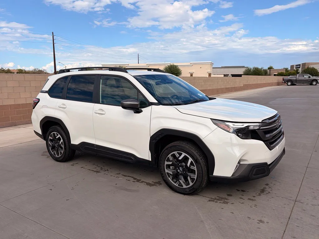 Certified Used 2025 White Subaru Premium image 4